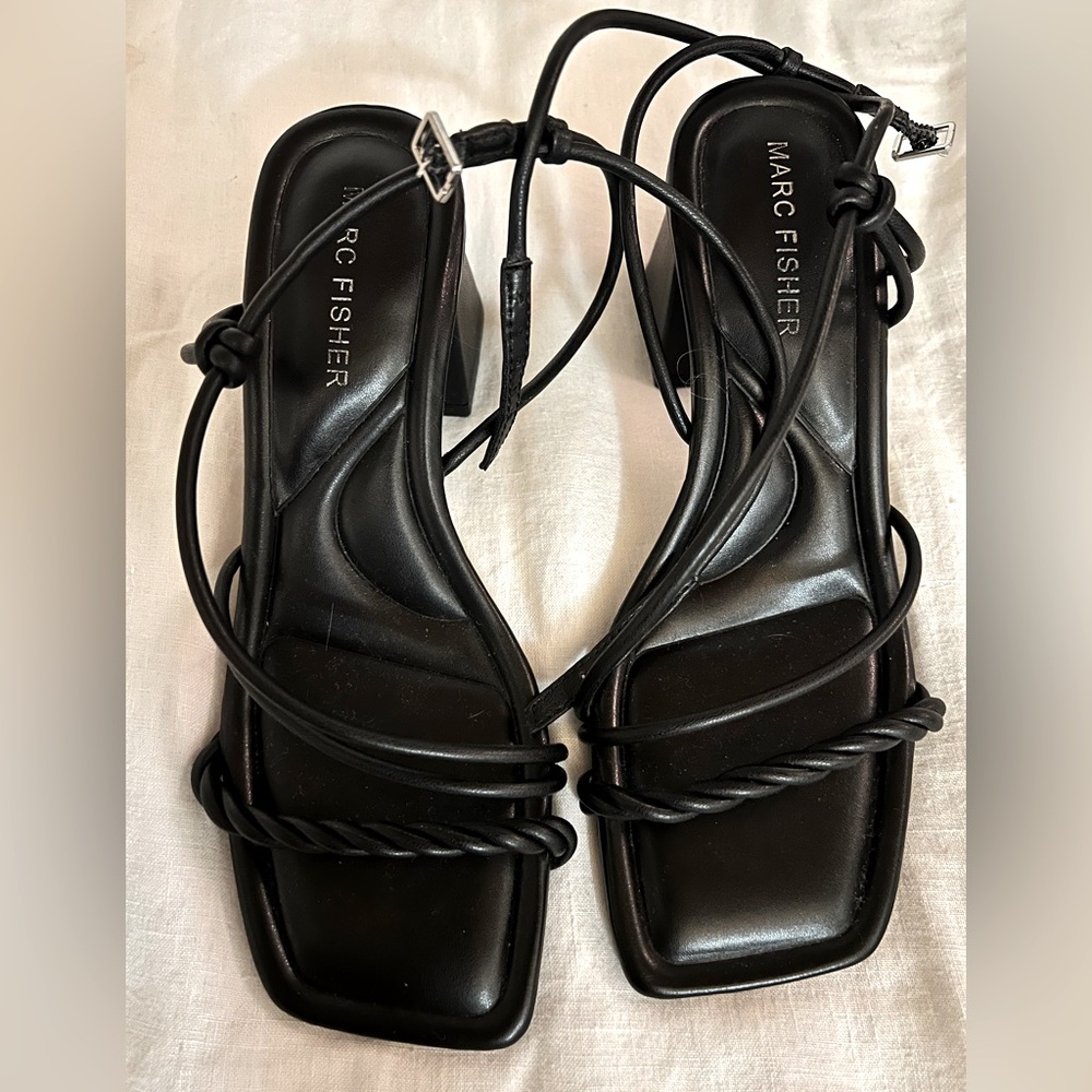Marc Fisher block heel sandal